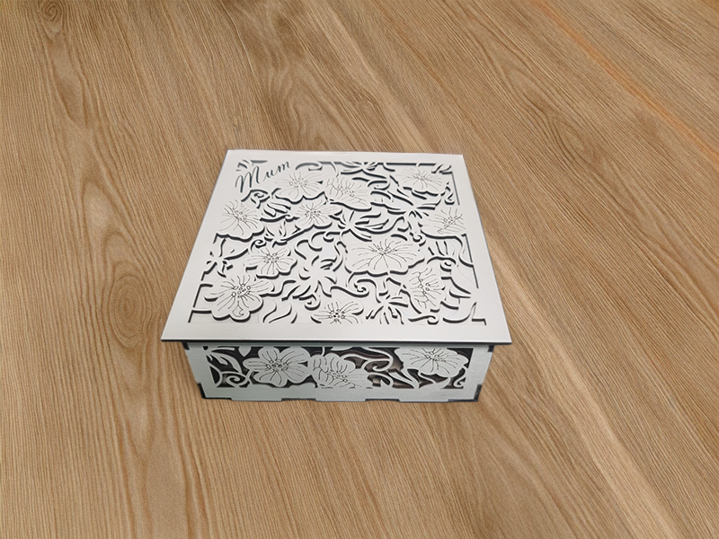 Tissue Box — custom work by GeoSaffer, Auckland