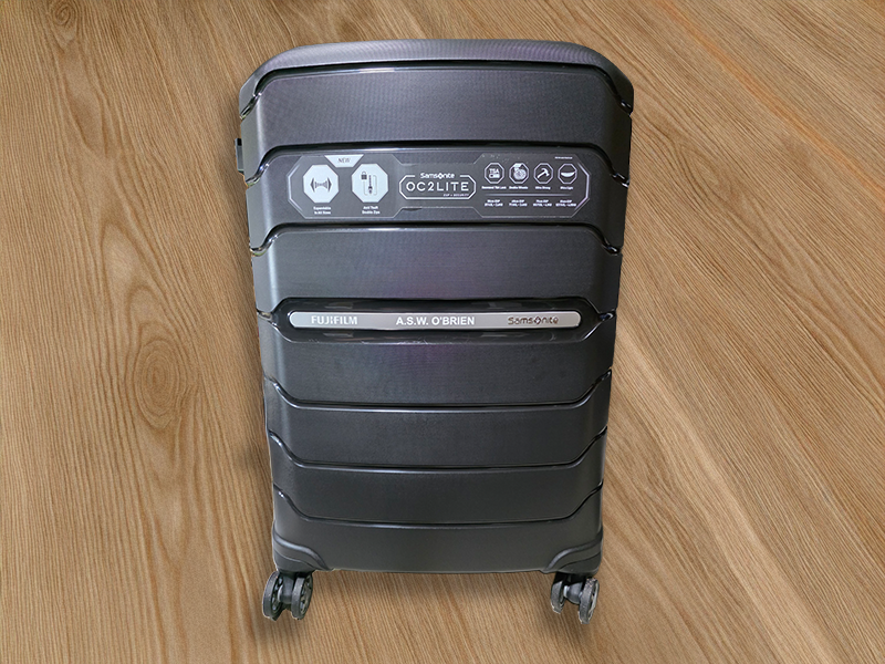 Suitcase Engraving — custom work by GeoSaffer, Auckland